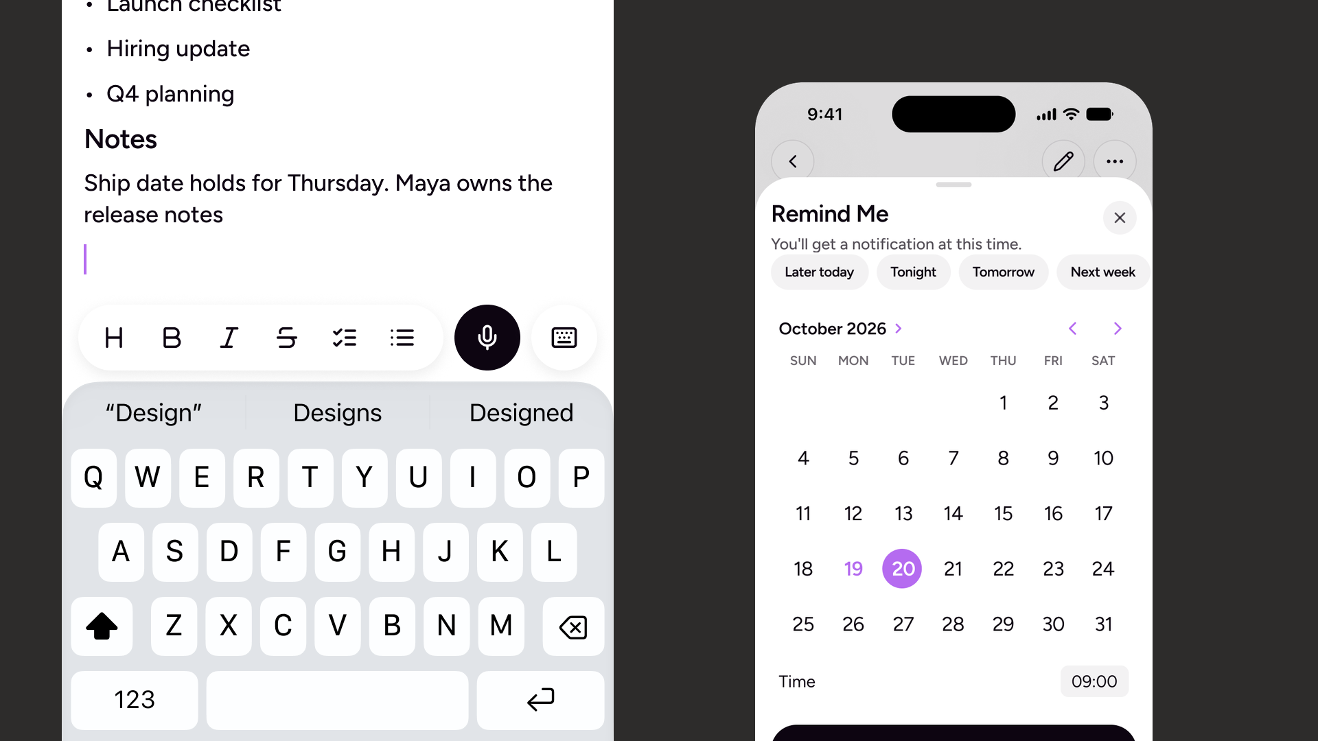 A screen of Bata Terelueli's Gravitas app
