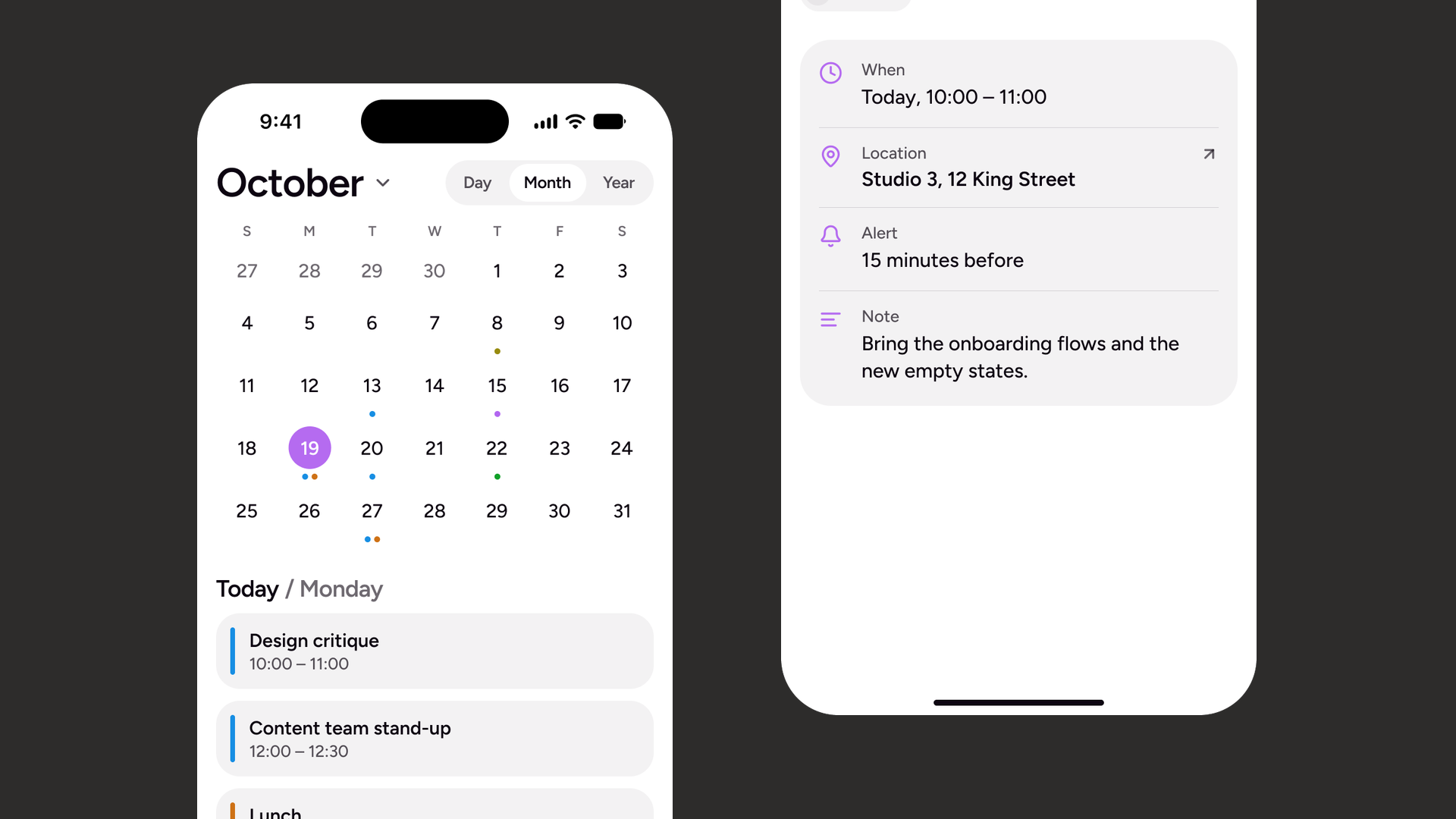 A screen of Bata Terelueli's Gravitas app